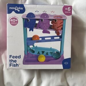 Move2Play Feed The Fish Musical Toy with 30+ Songs and Phrases for Toddlers